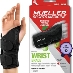 MUELLER Sports Medicine Green Fitted Wrist Brace